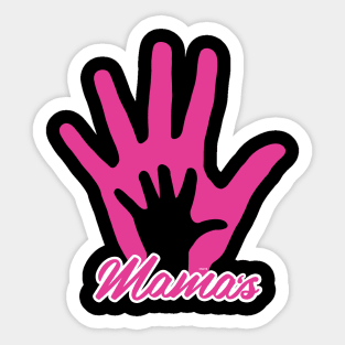 Mamas Hand Sticker